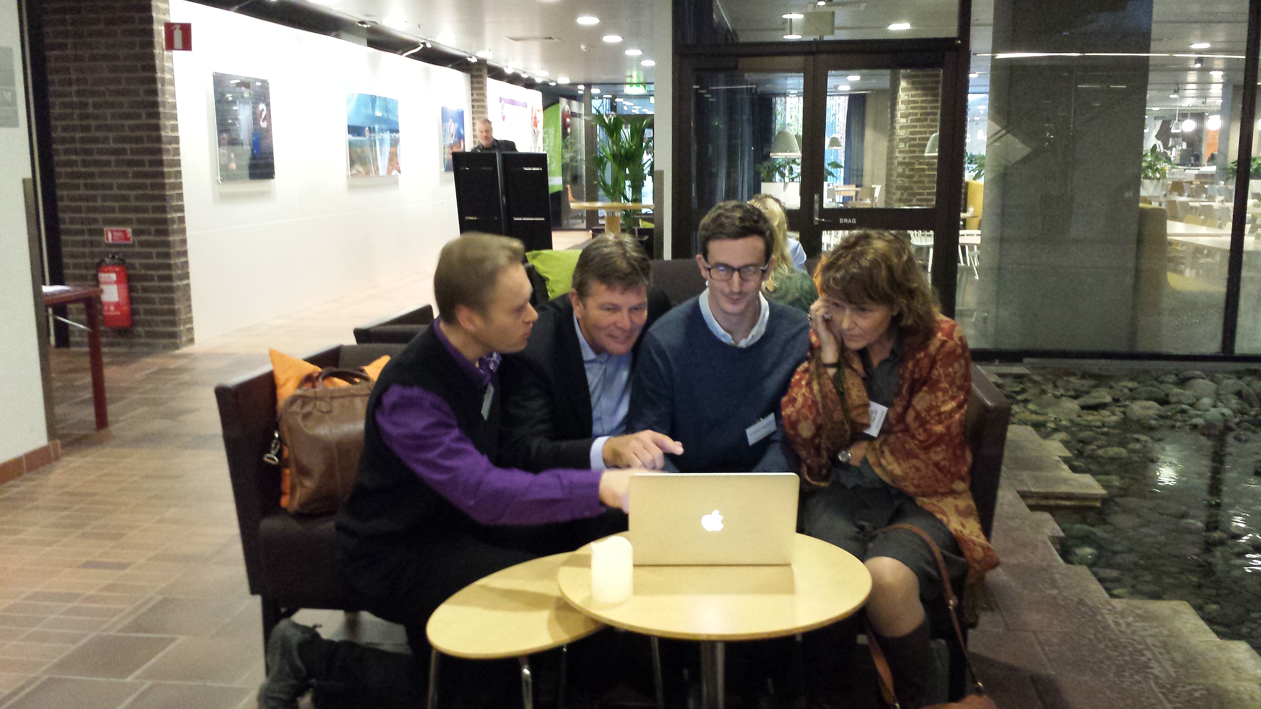 Per Carlbring, Lennart Käll, Kristoffer Magnusson & Clara Gumpert